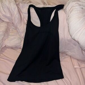 black short length lululemon swiftly tech tank size 4